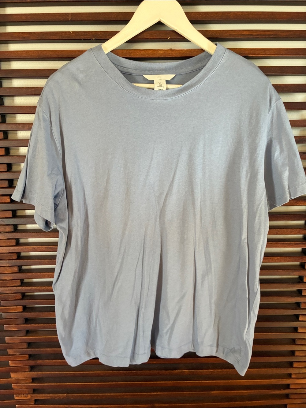 🎉NEW LISTING!🎉H&M Men's Classic Crewneck T-Shirt - Light Blue